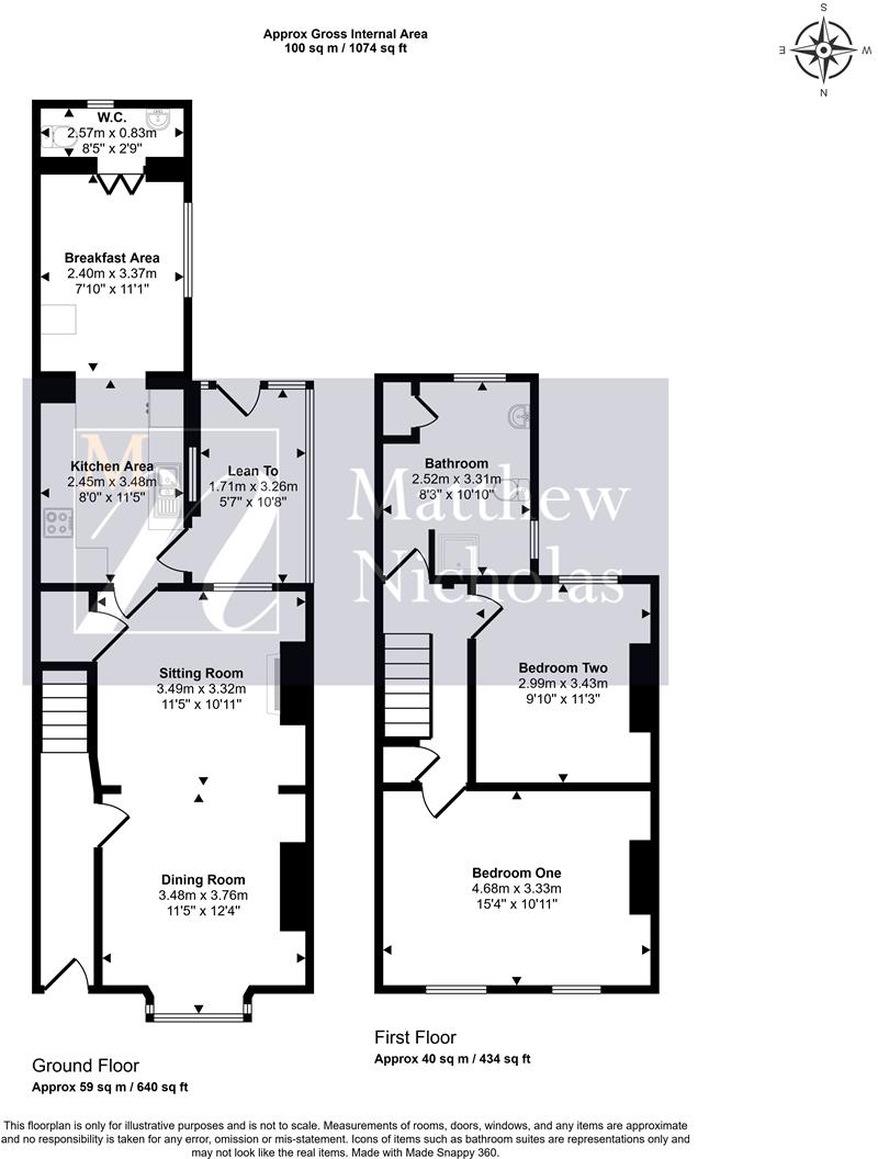 Queens Road, Wollaston floorplan