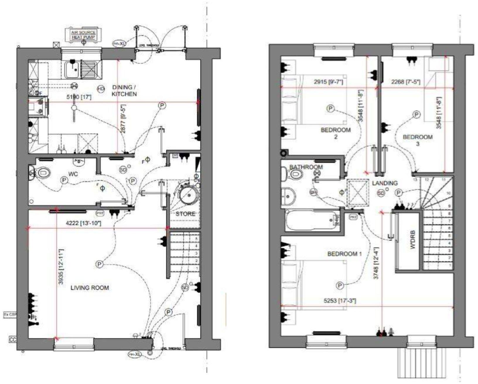 Derrington Meadows, Ditton Priors, WV16 floorplan