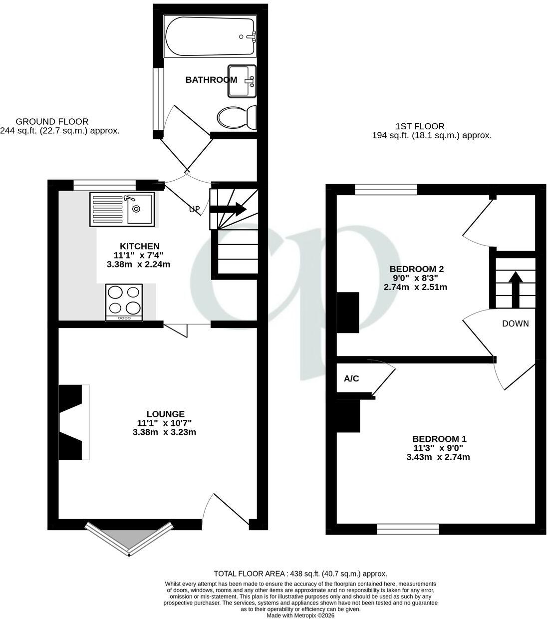 The Brache, Maulden, Bedfordshire, MK45 floorplan