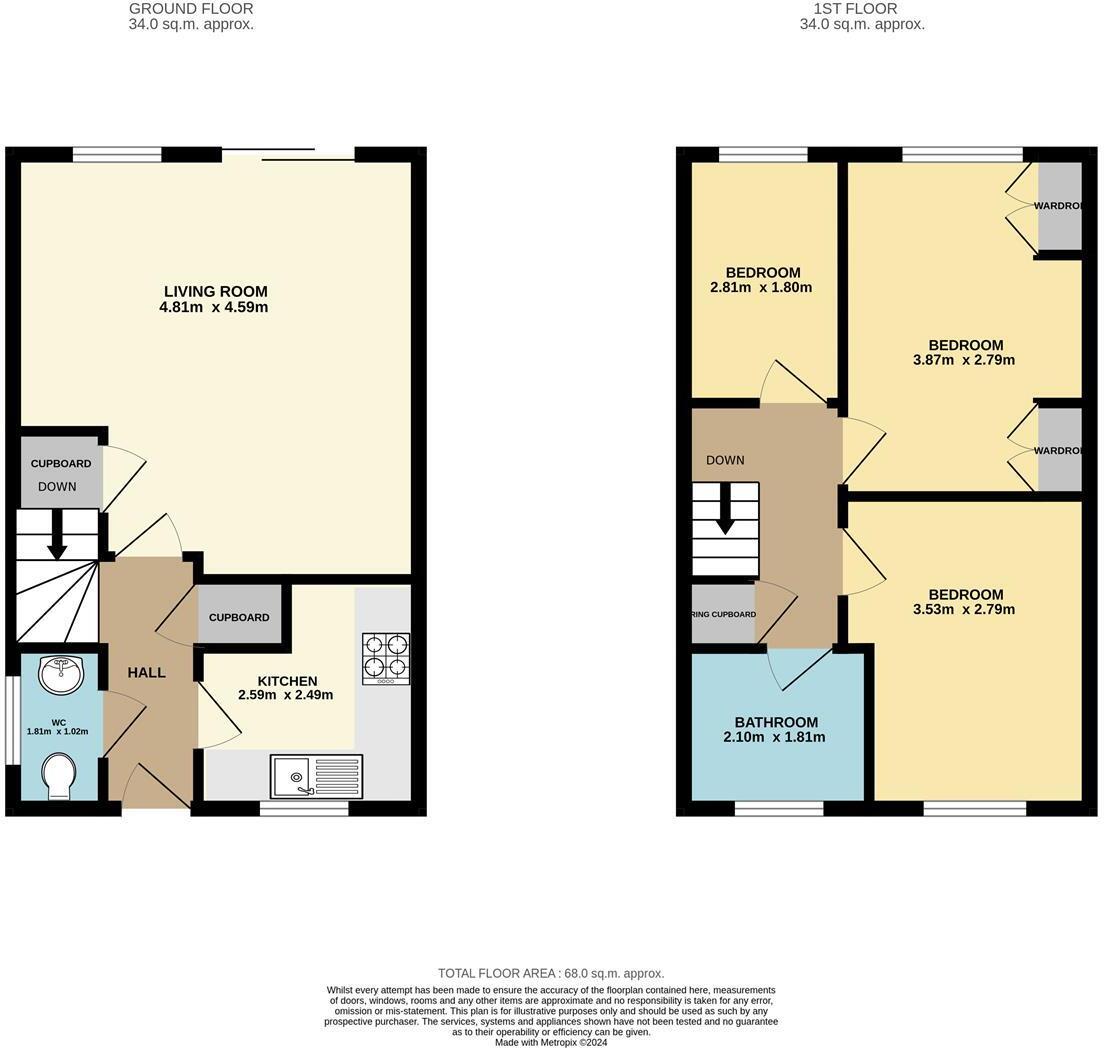 Thurlow Close, Saxmundham floorplan