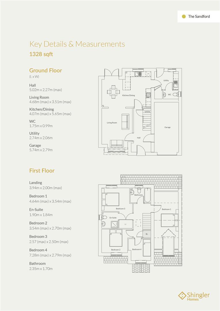 Boundary Fields, Whittington. floorplan