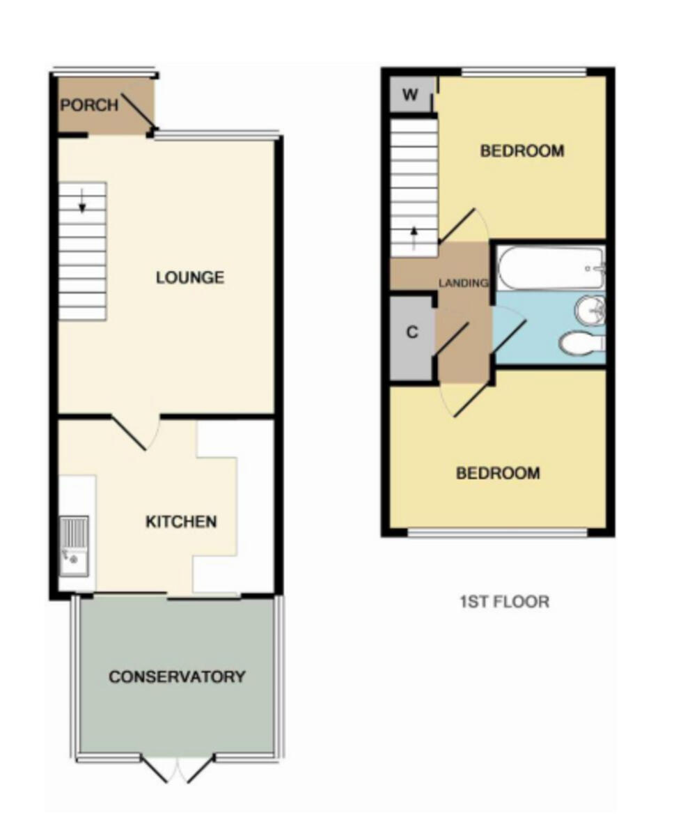 Uplands Close, Rochester floorplan