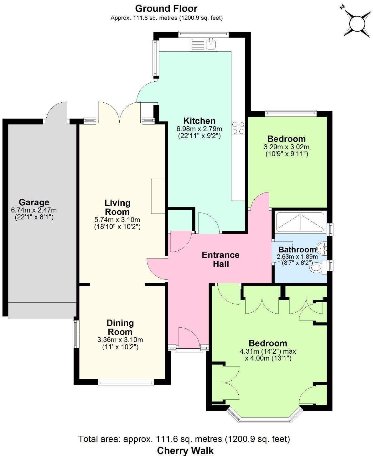 CHERRY WALK, Orsett Heath floorplan