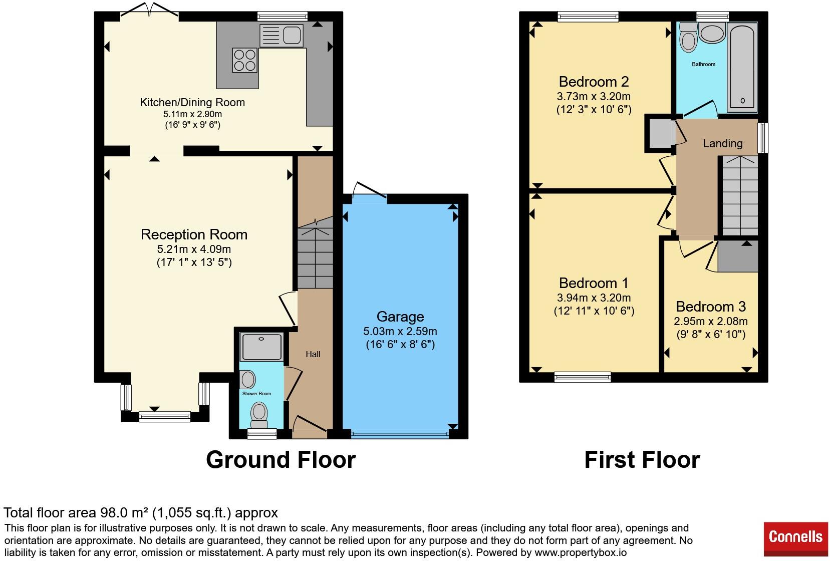 Highfields Close, Dunstable floorplan