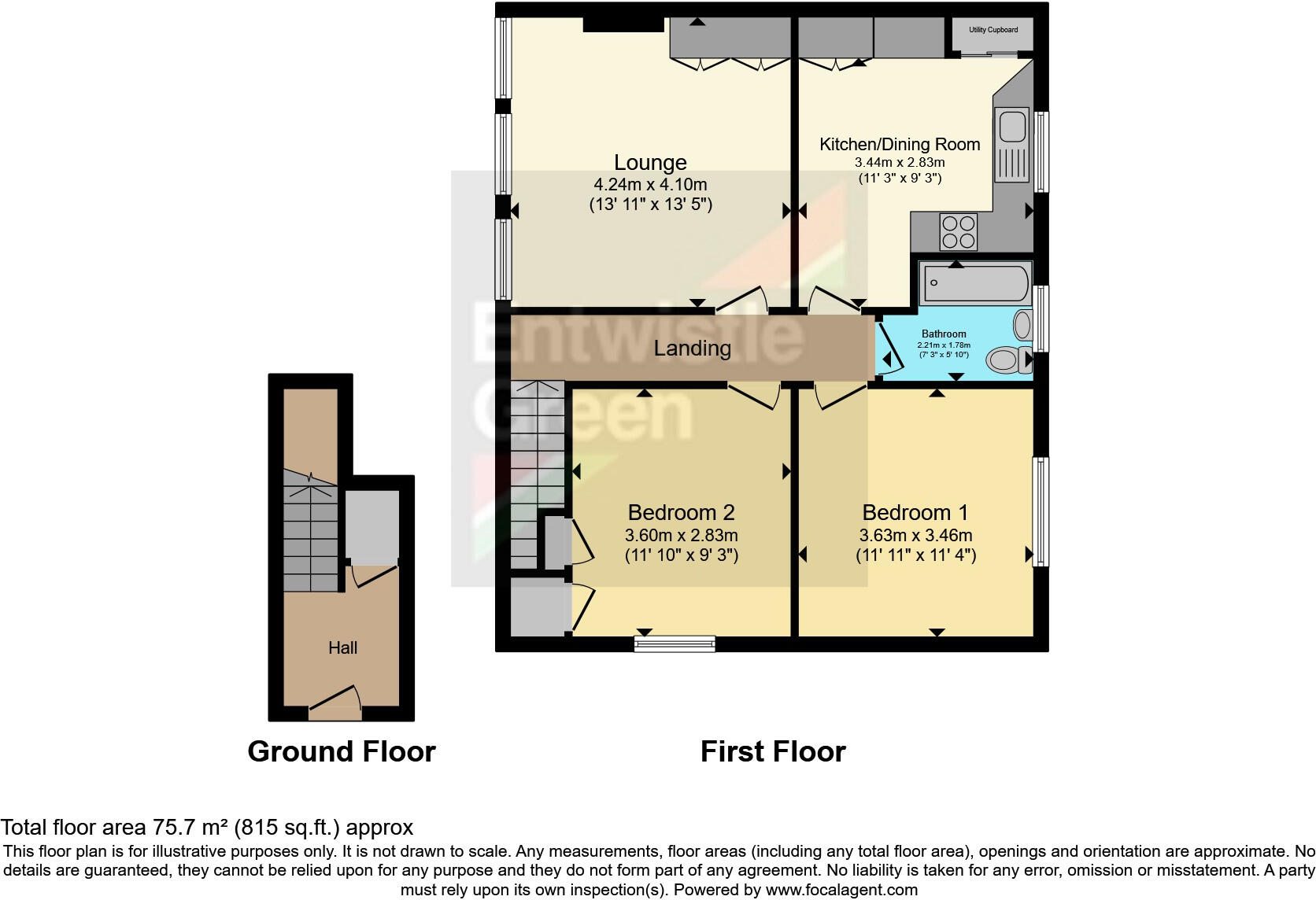 Patterdale Road, Lancaster, Lancashire, LA1 floorplan