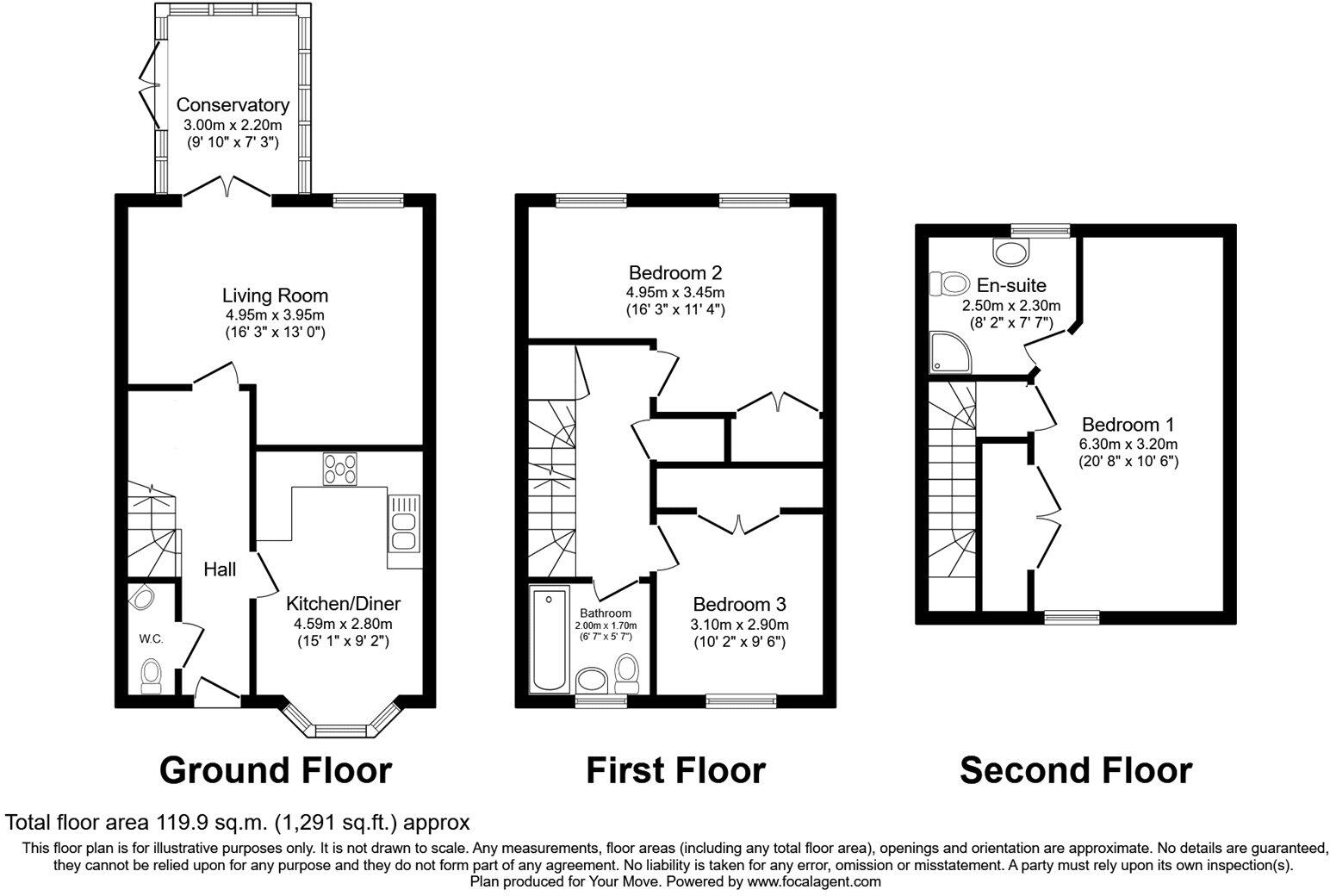 Kilcoby Avenue, Swinton, Manchester, Greater Manchester, M27 floorplan