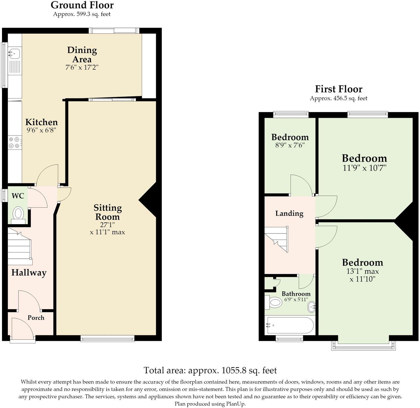 Plumstead Road, Norwich floorplan
