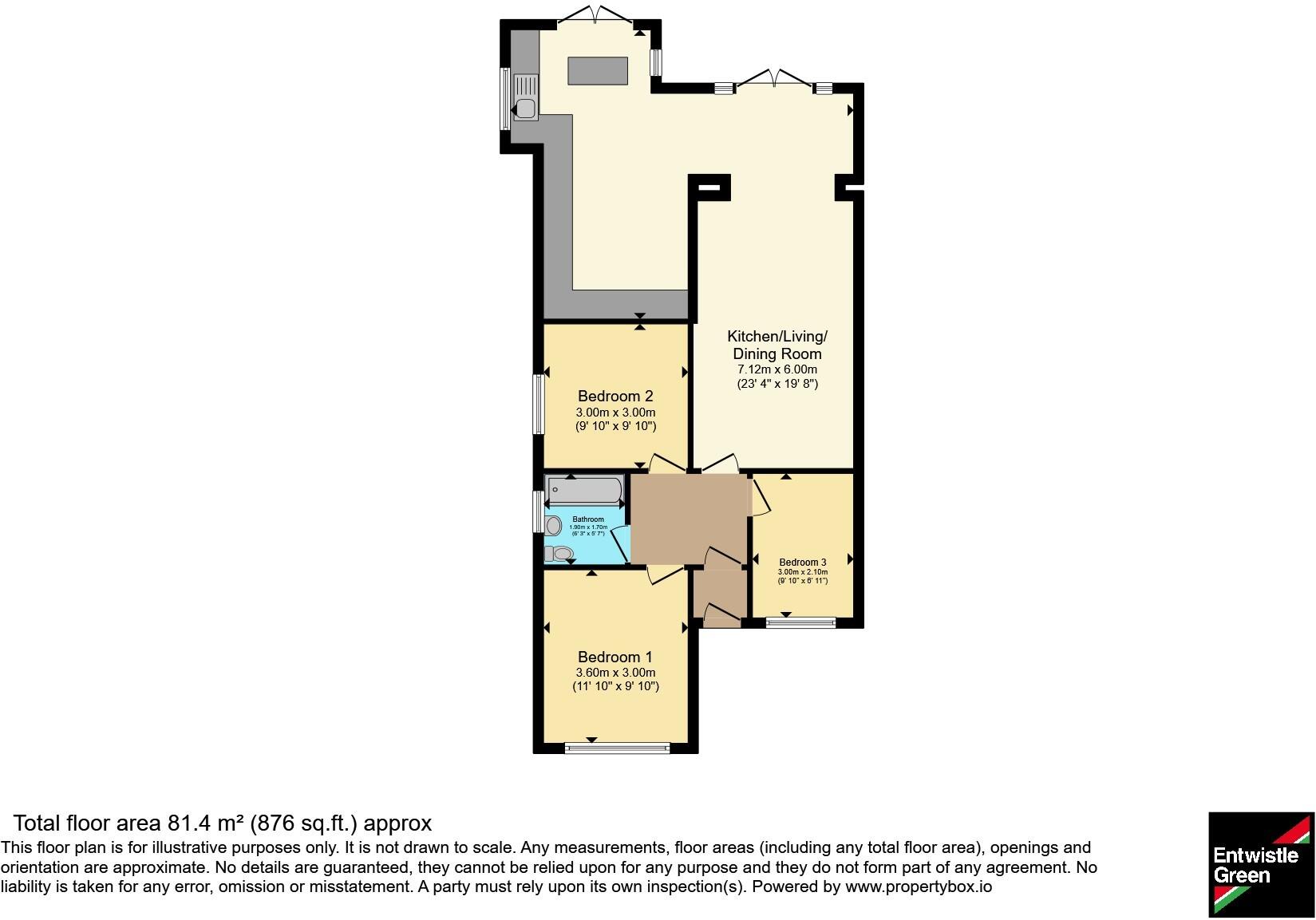 Longshaw Old Road, Billinge, Wigan, Greater Manchester, WN5 floorplan
