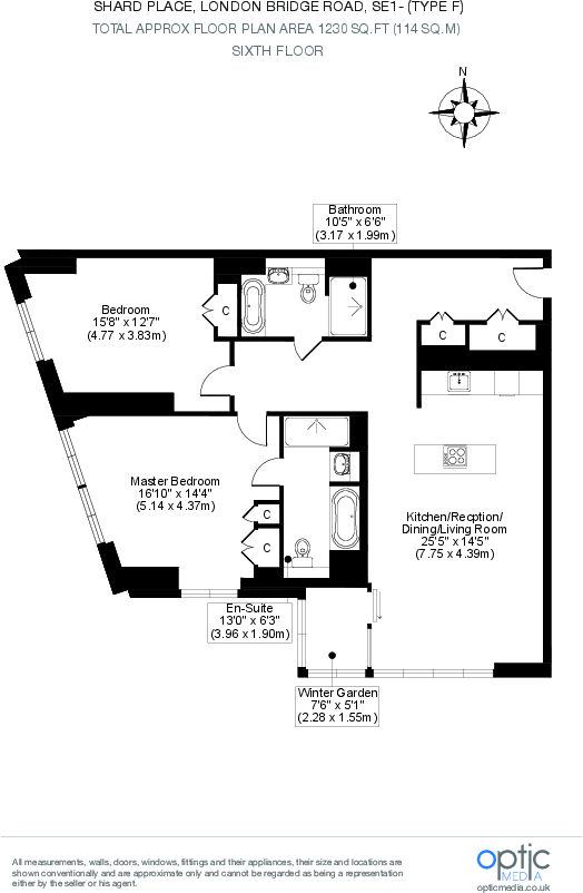 Shard Place, London Bridge Street, London, SE1 floorplan