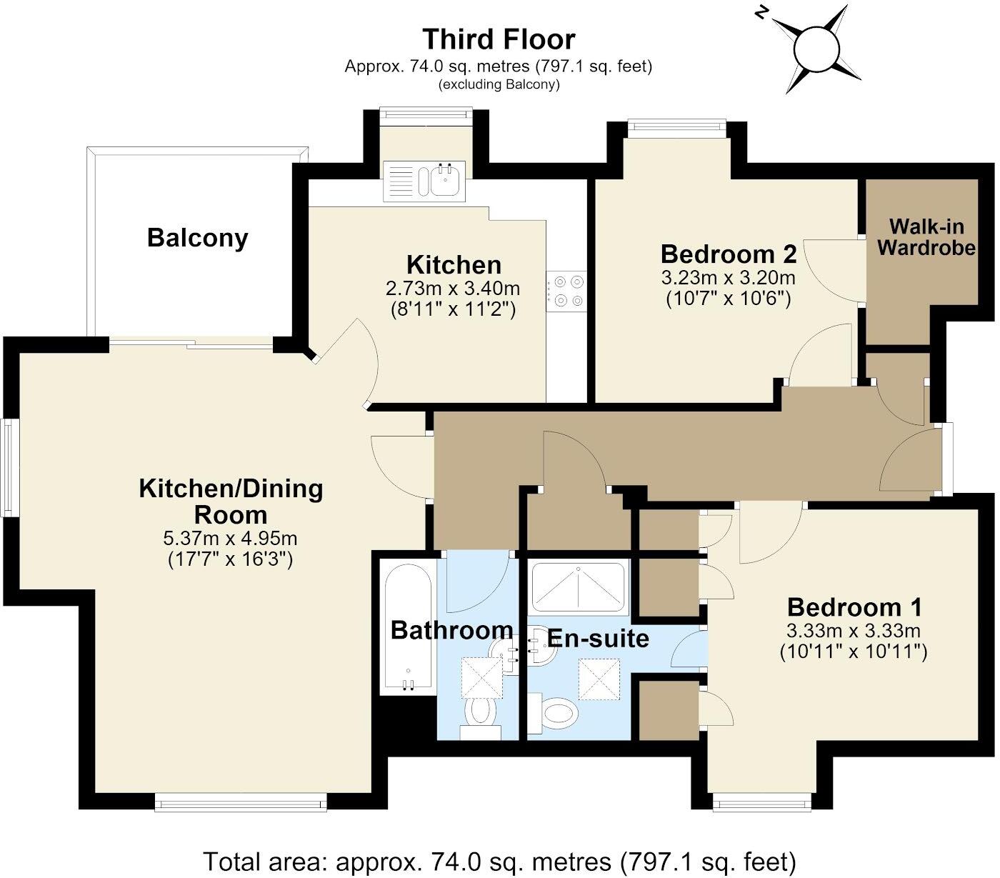 Willow House, Chapel Allerton, Leeds, LS7 floorplan