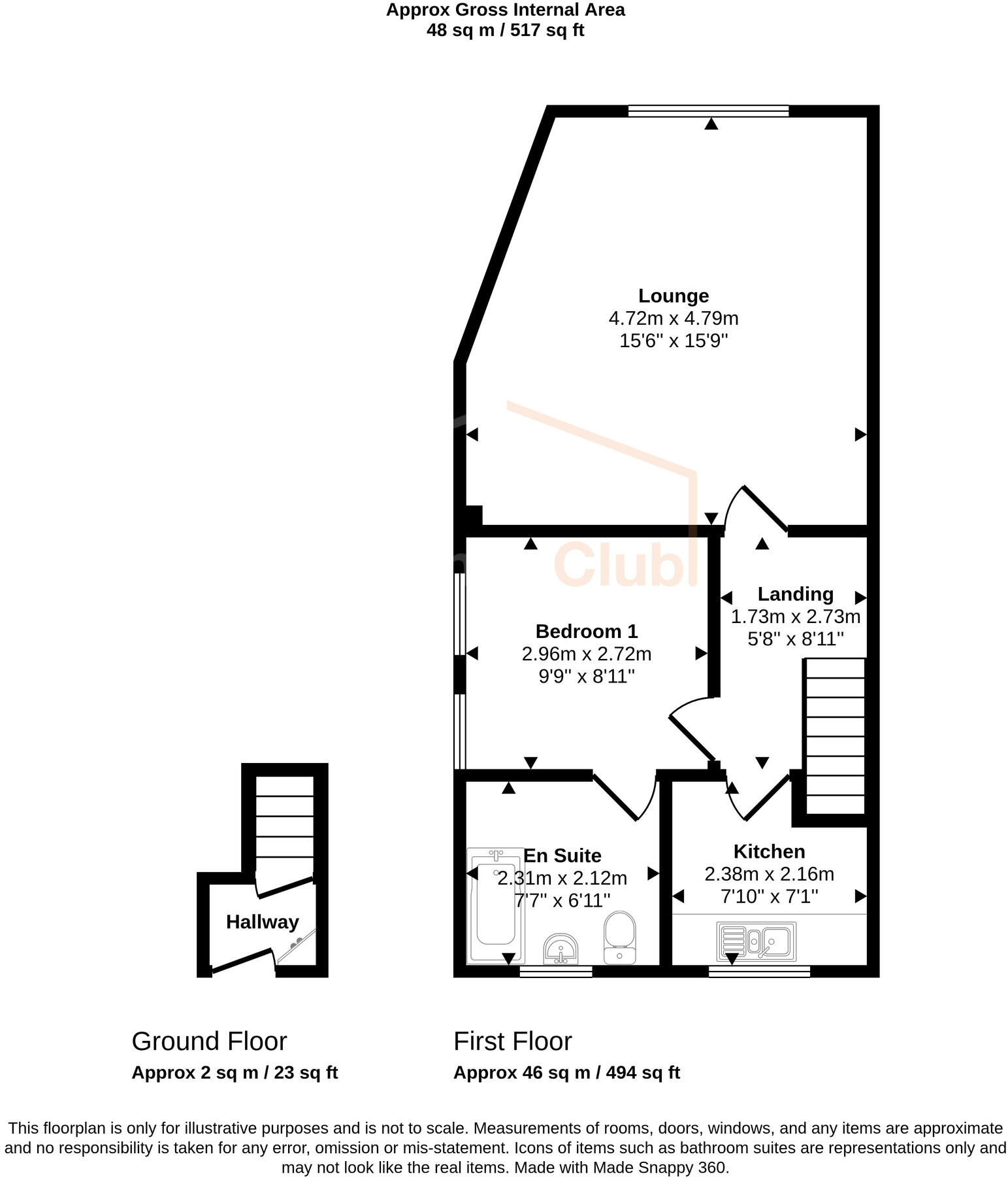 Back Shuttleworth Street, Padiham, Burnley floorplan