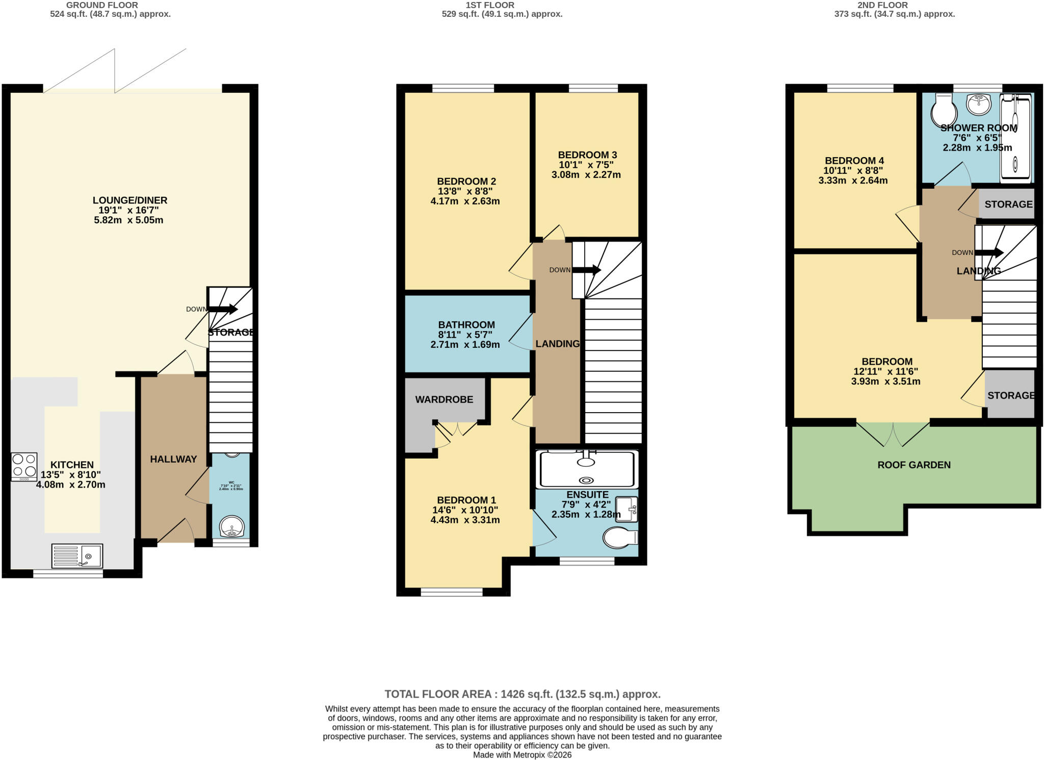 Broxbourne Close, West Didsbury, M20 floorplan