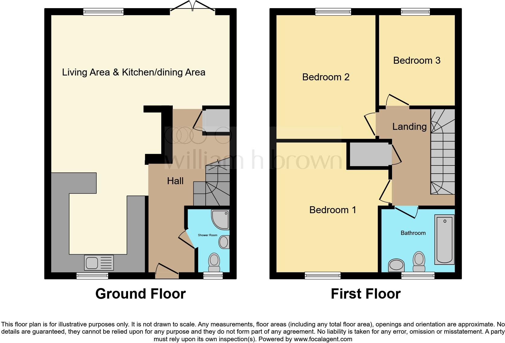 St. Francis Close, Leeds floorplan