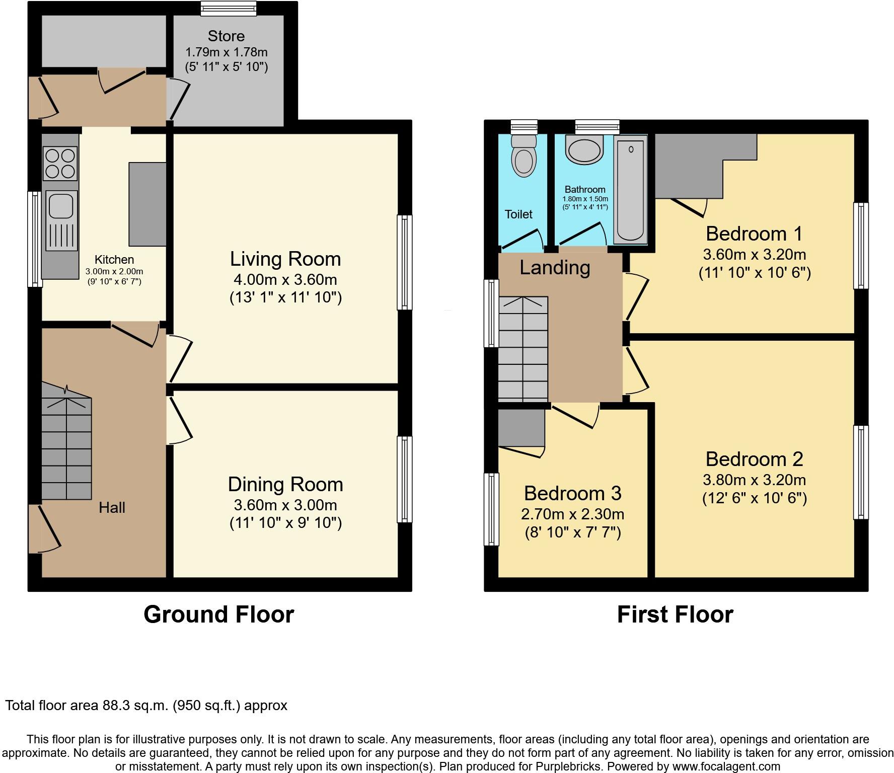 Kilshaw Road, Warrington, WA5 floorplan
