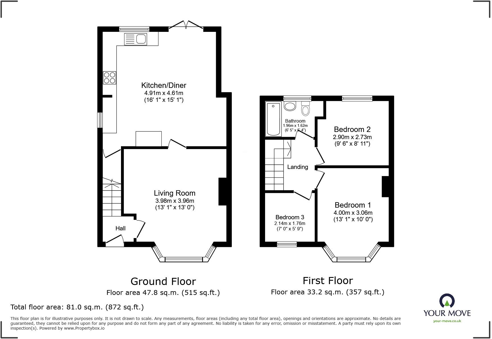 Broomhall Road, Pendlebury, Swinton, Manchester, M27 floorplan