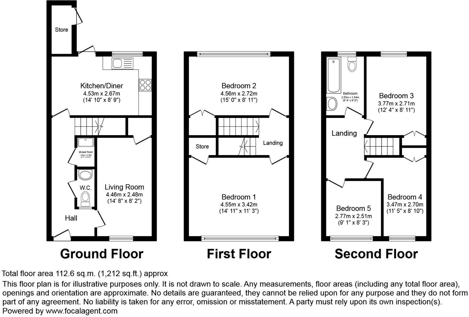 Jutland Road, London, E13 floorplan