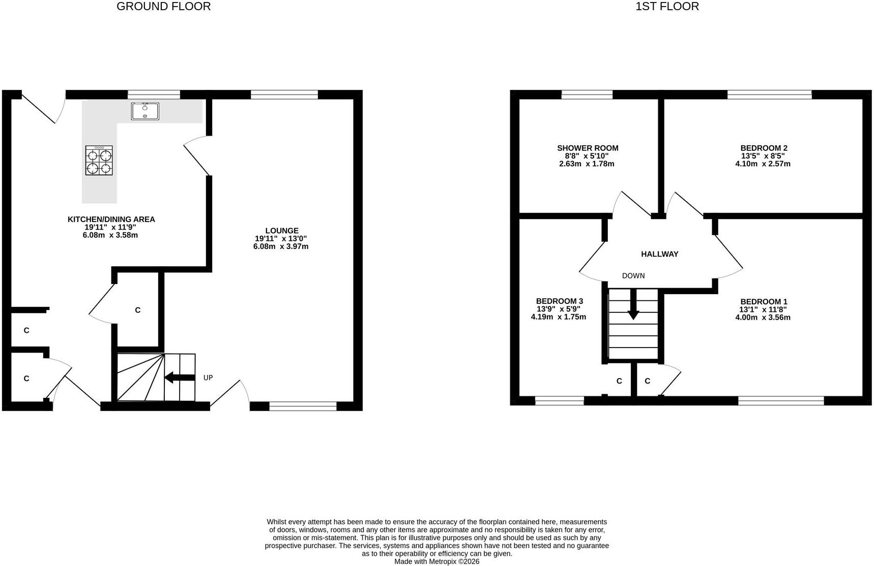Fintry Crescent, Dundee, DD4 floorplan