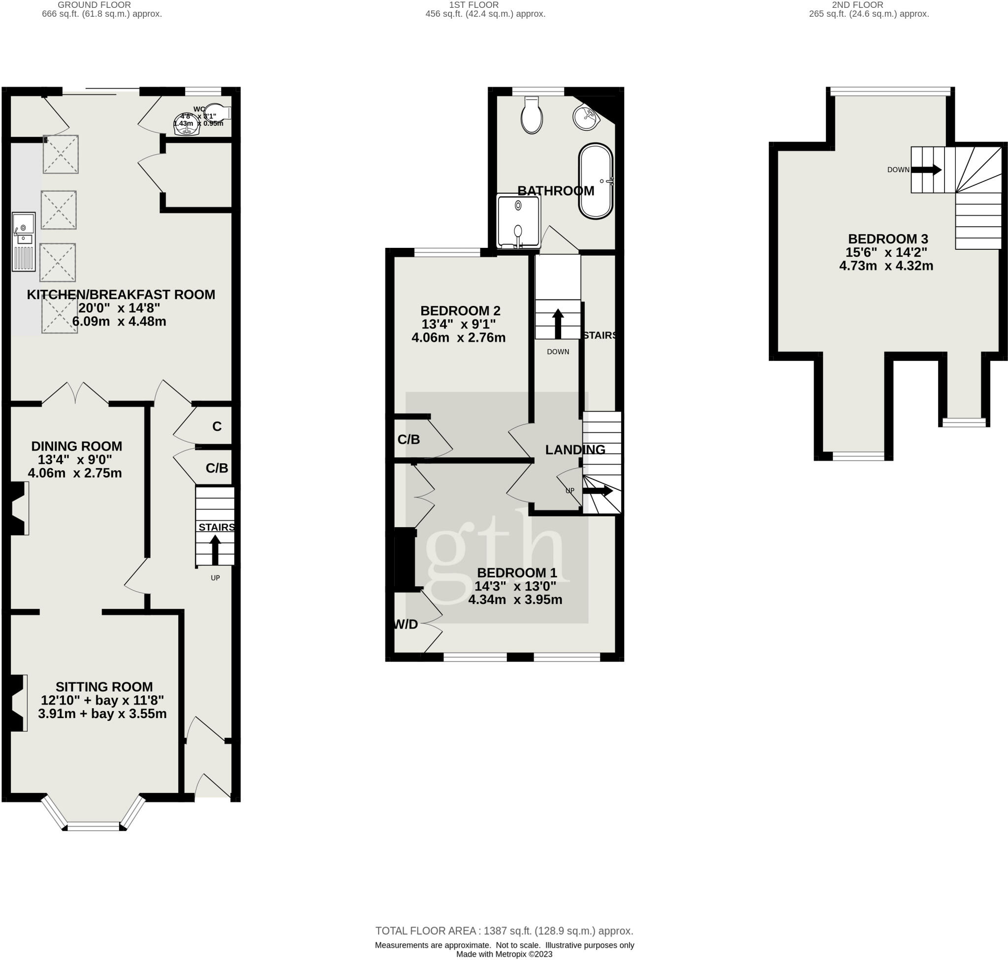 Lyndale Avenue, Bridgwater, Somerset, TA6 floorplan