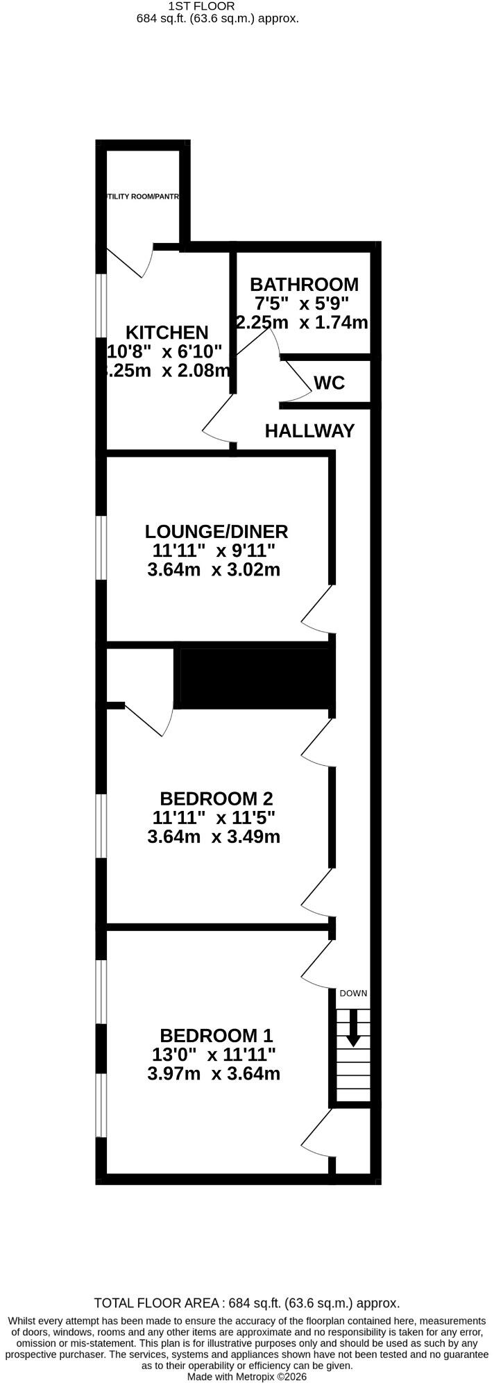 High Street, Royston floorplan