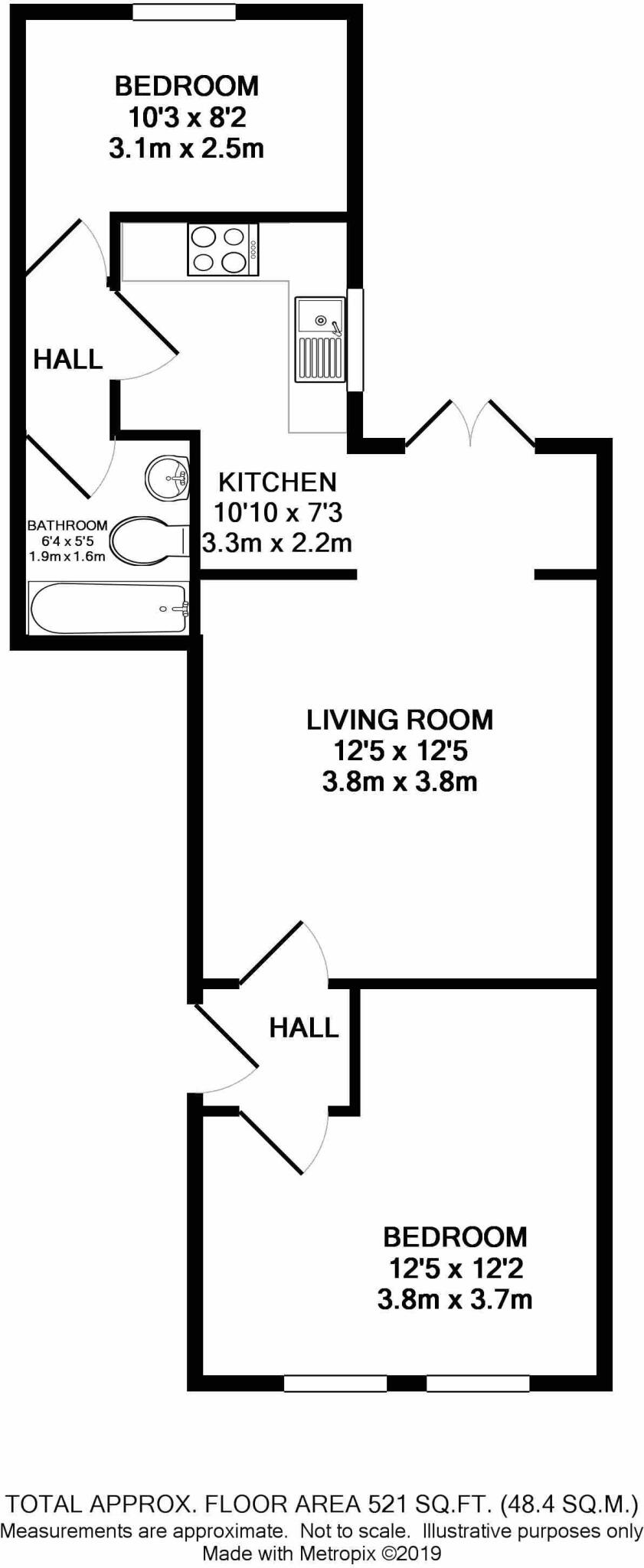 Muirkirk Road, Catford, SE6 floorplan