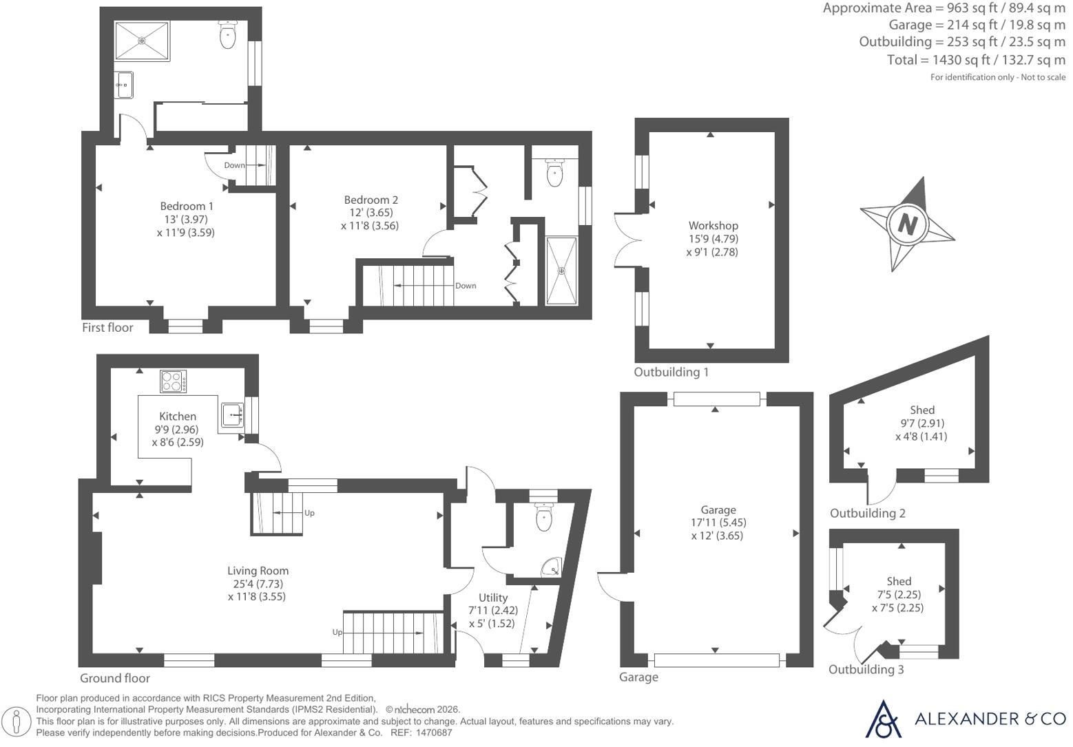 School Hill, North Marston, Buckingham floorplan