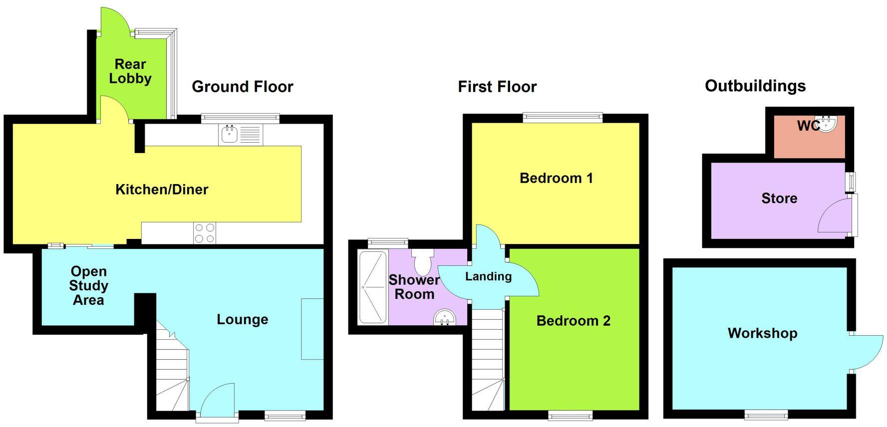 The Pingle: Northborough floorplan