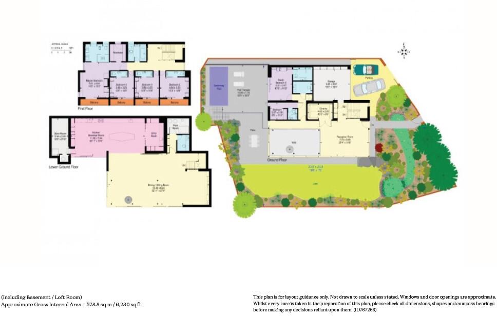Fitzroy Park, London, N6 floorplan