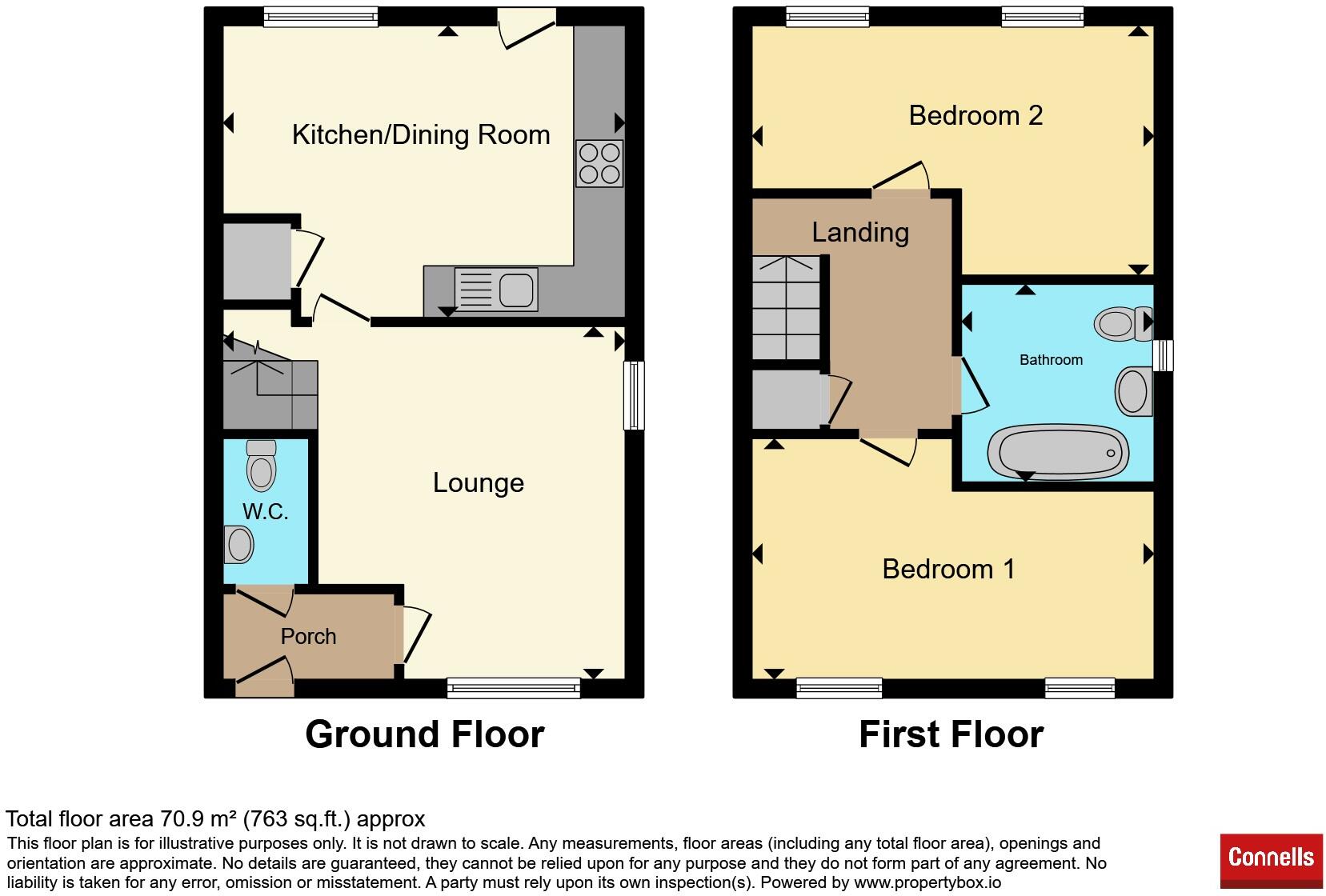 Gordon Rabbetts Crescent, Wolverhampton floorplan