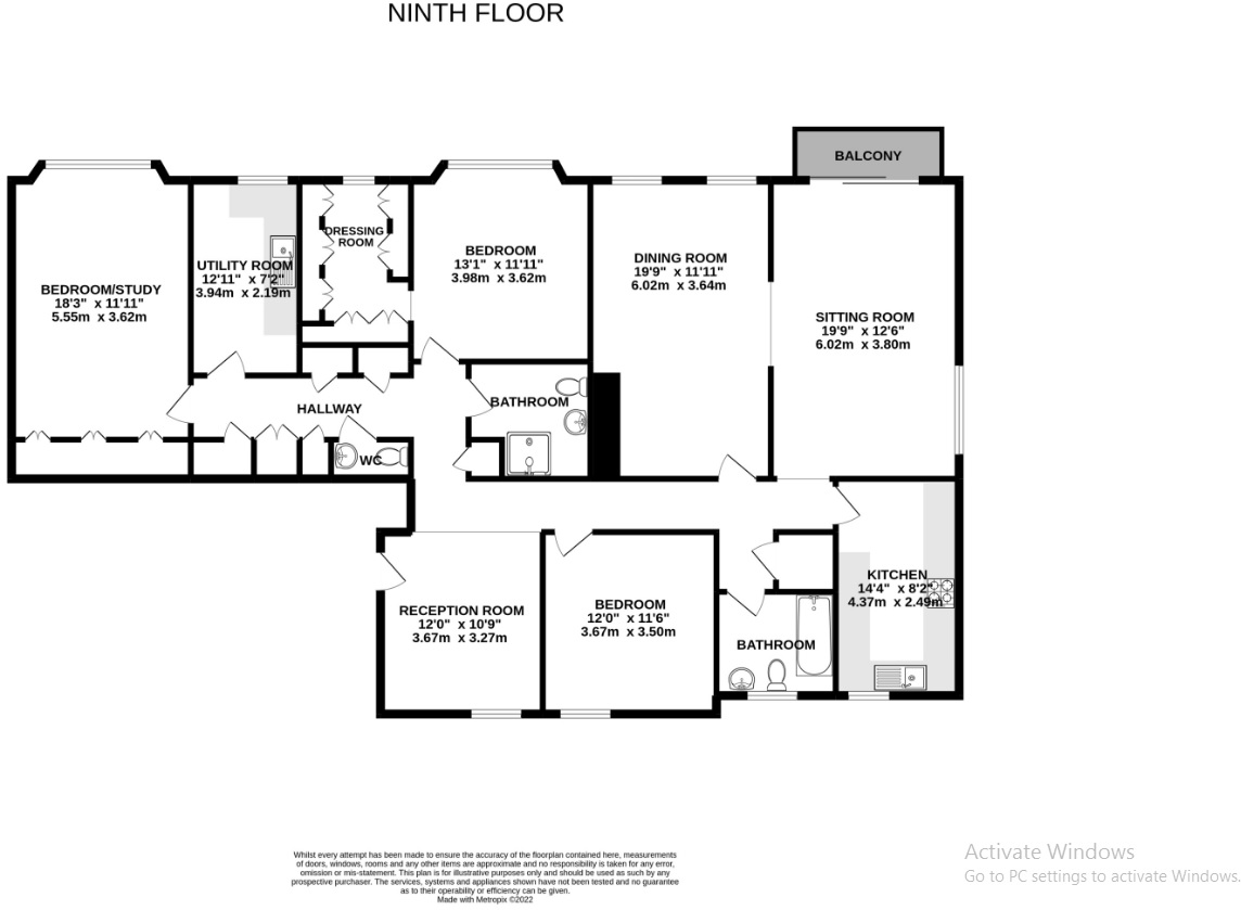 Grand Avenue, Hove, BN3 2NG floorplan