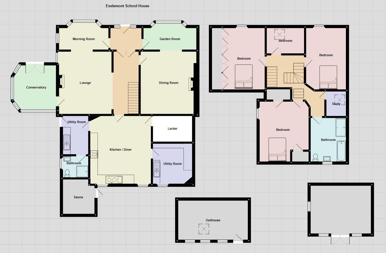 Esslemont Schoolhouse, Ellon, Aberdeenshire, AB41 floorplan