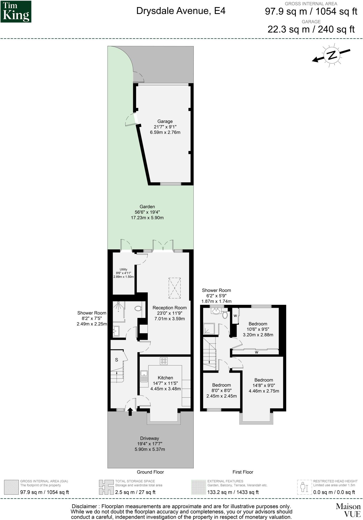 Drysdale Avenue, Chingford, E4 floorplan