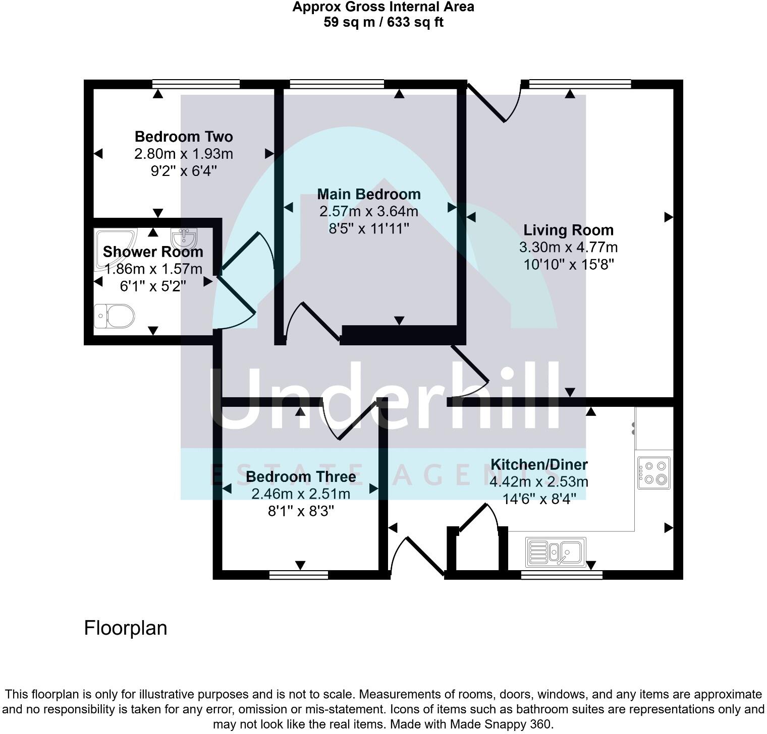 Boyes Close, Halberton, Tiverton floorplan