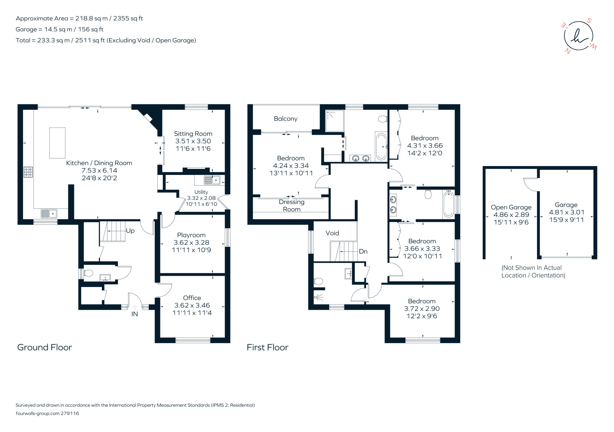 Blunts Wood Road Haywards Heath RH16 floorplan