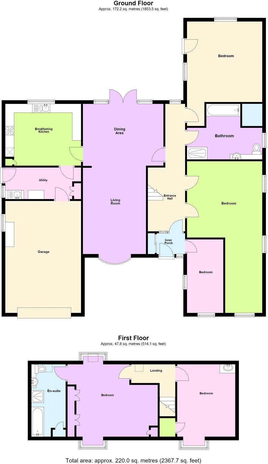 Parklands, Haltwhistle, Northumberland, NE49 floorplan