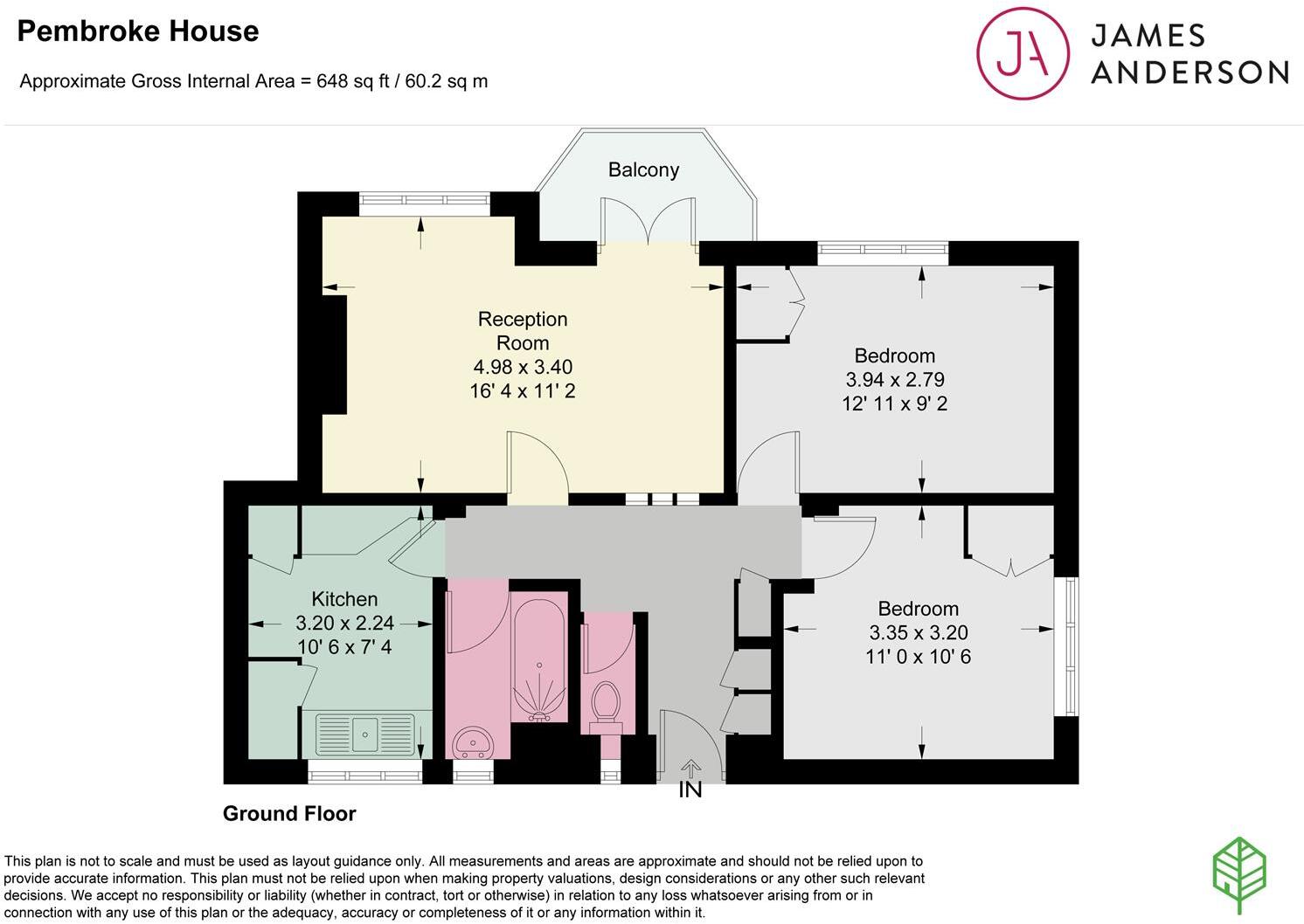 Toland Square, Putney, SW15 floorplan