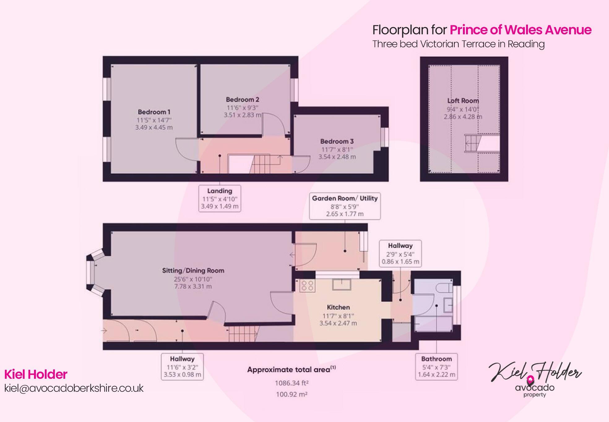 Prince of Wales Avenue, Reading, RG30 floorplan
