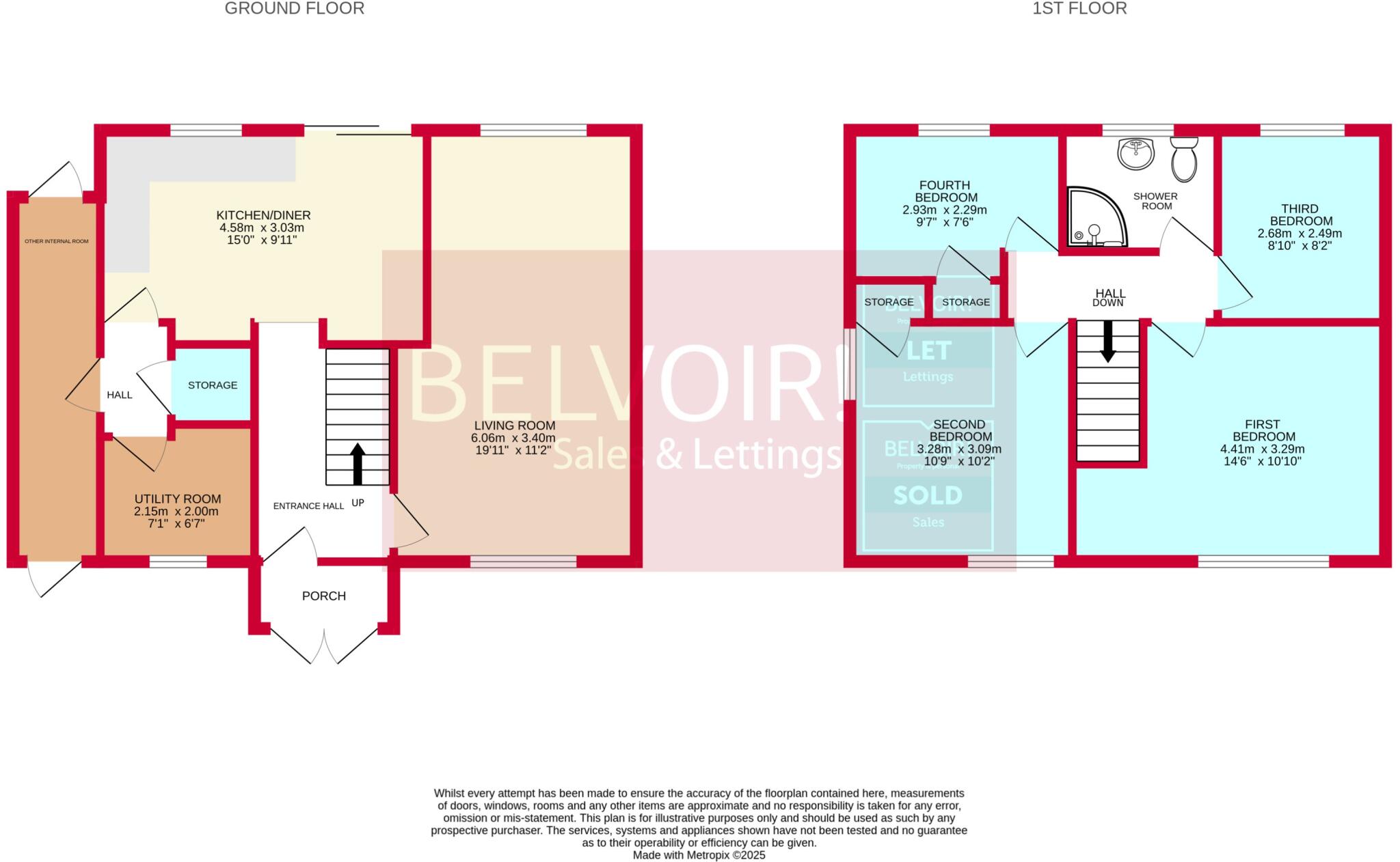 Keats Road, Willenhall, WV12 floorplan