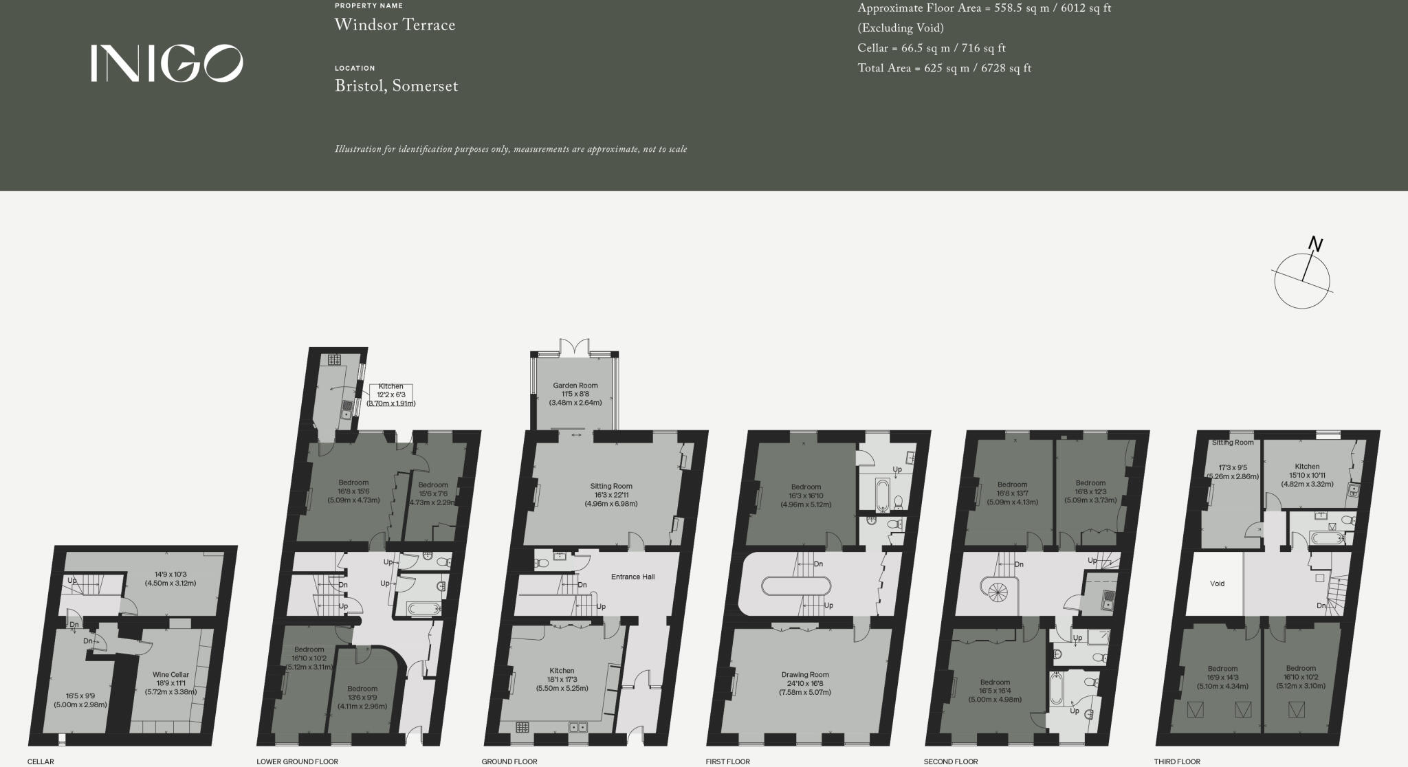 Windsor Terrace, Clifton, Bristol floorplan