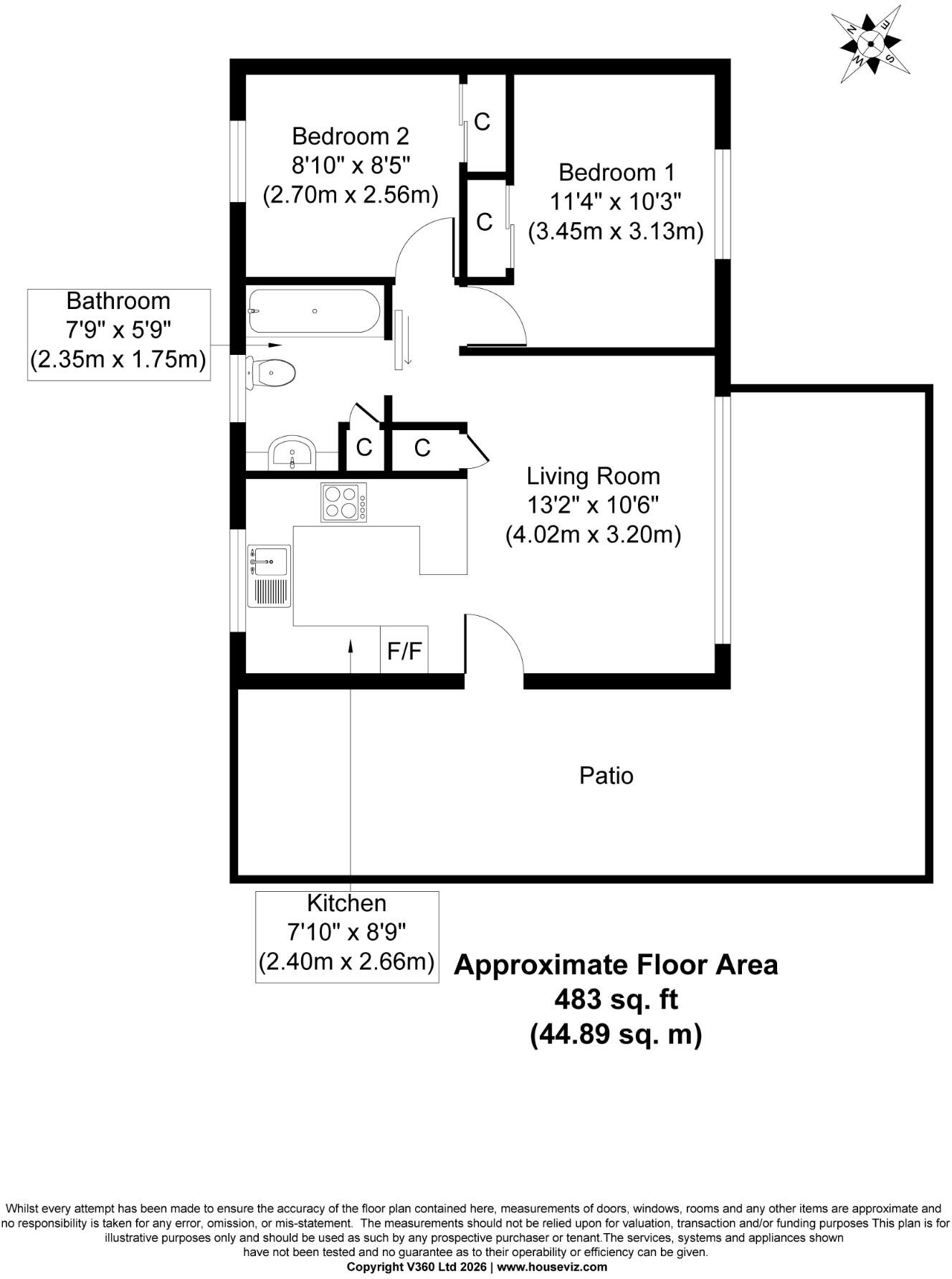 New Lydd Road, TN31 floorplan
