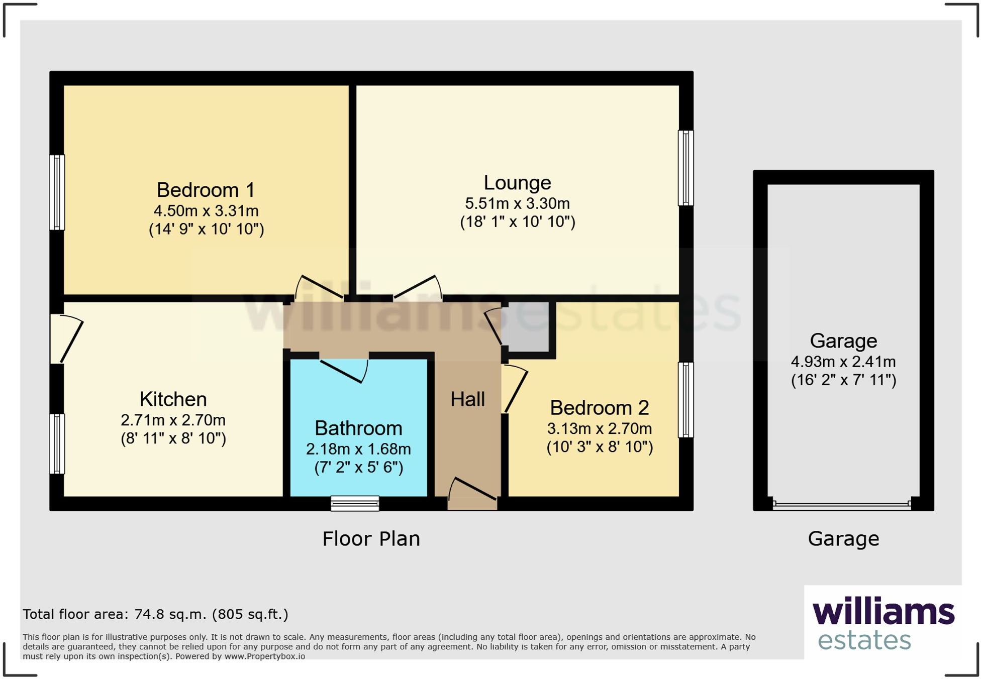 Maes Meurig, Meliden, LL19 floorplan