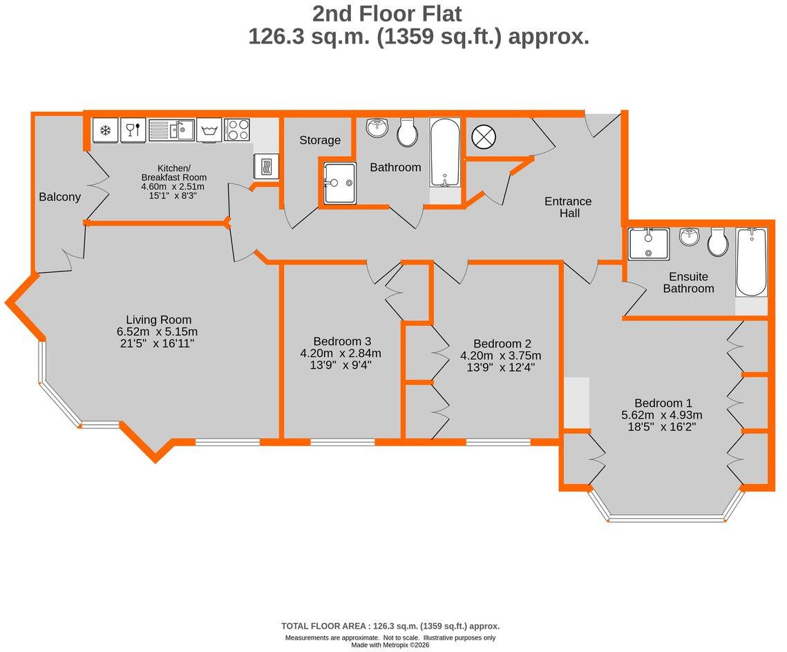 Wickham Road, Beckenham, BR3 floorplan