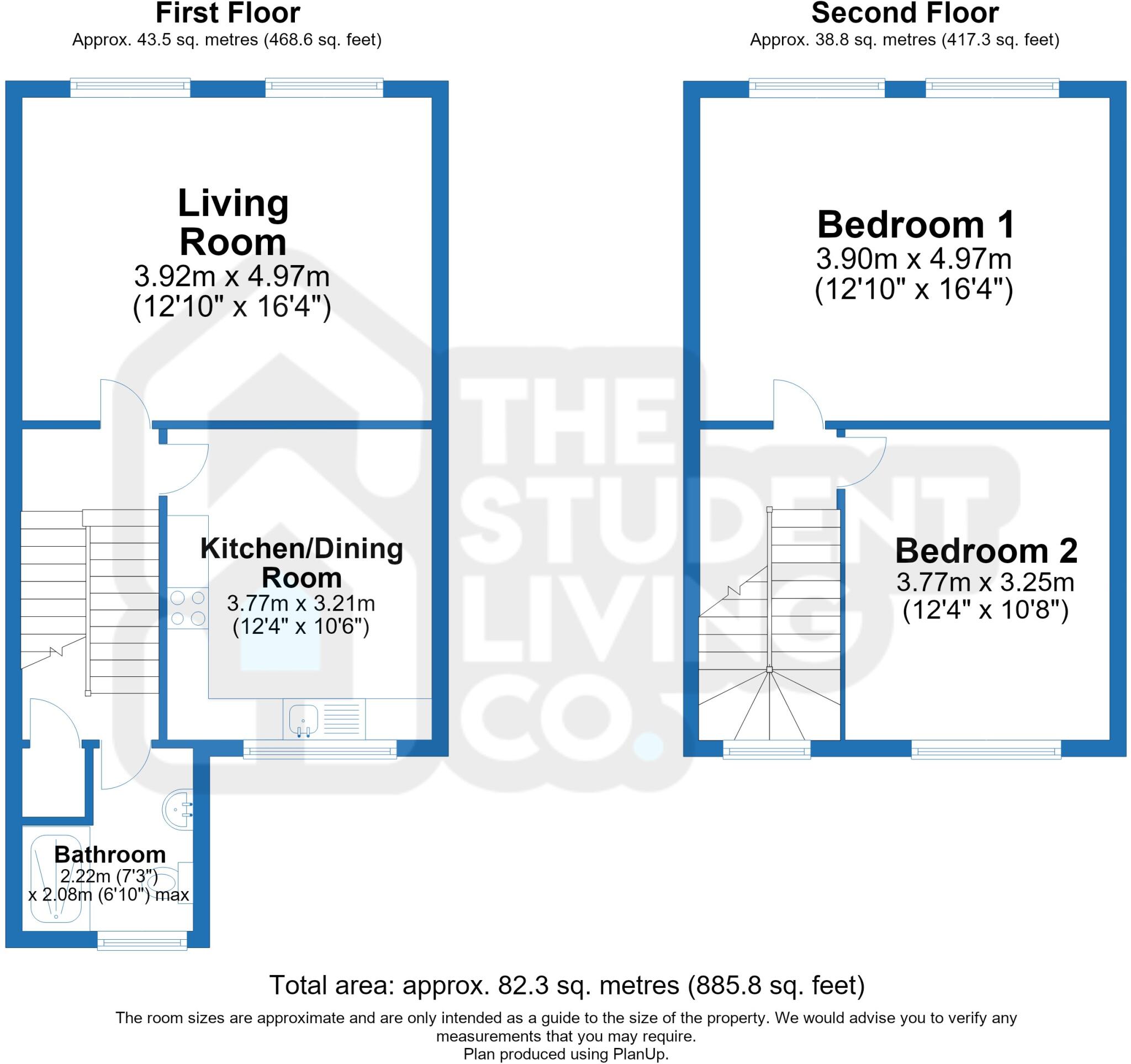 Sophie Road, Nottingham floorplan