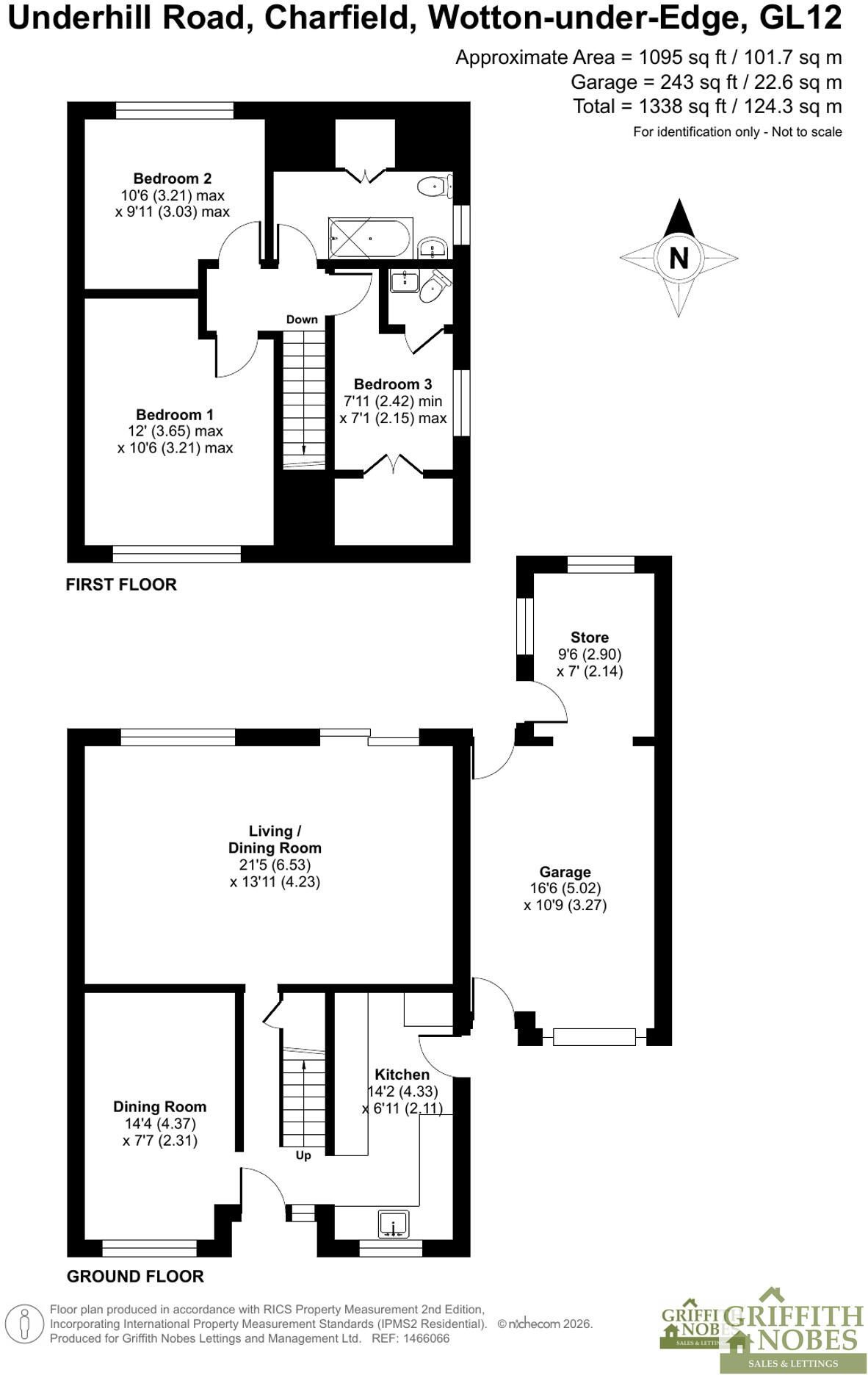 Underhill Road, Charfield, Wotton-Under-Edge, Gloucestershire floorplan