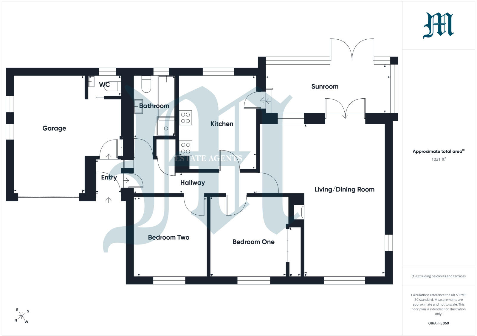 Praze Road, Leedstown, Hayle, Cornwall, TR27 6DH floorplan