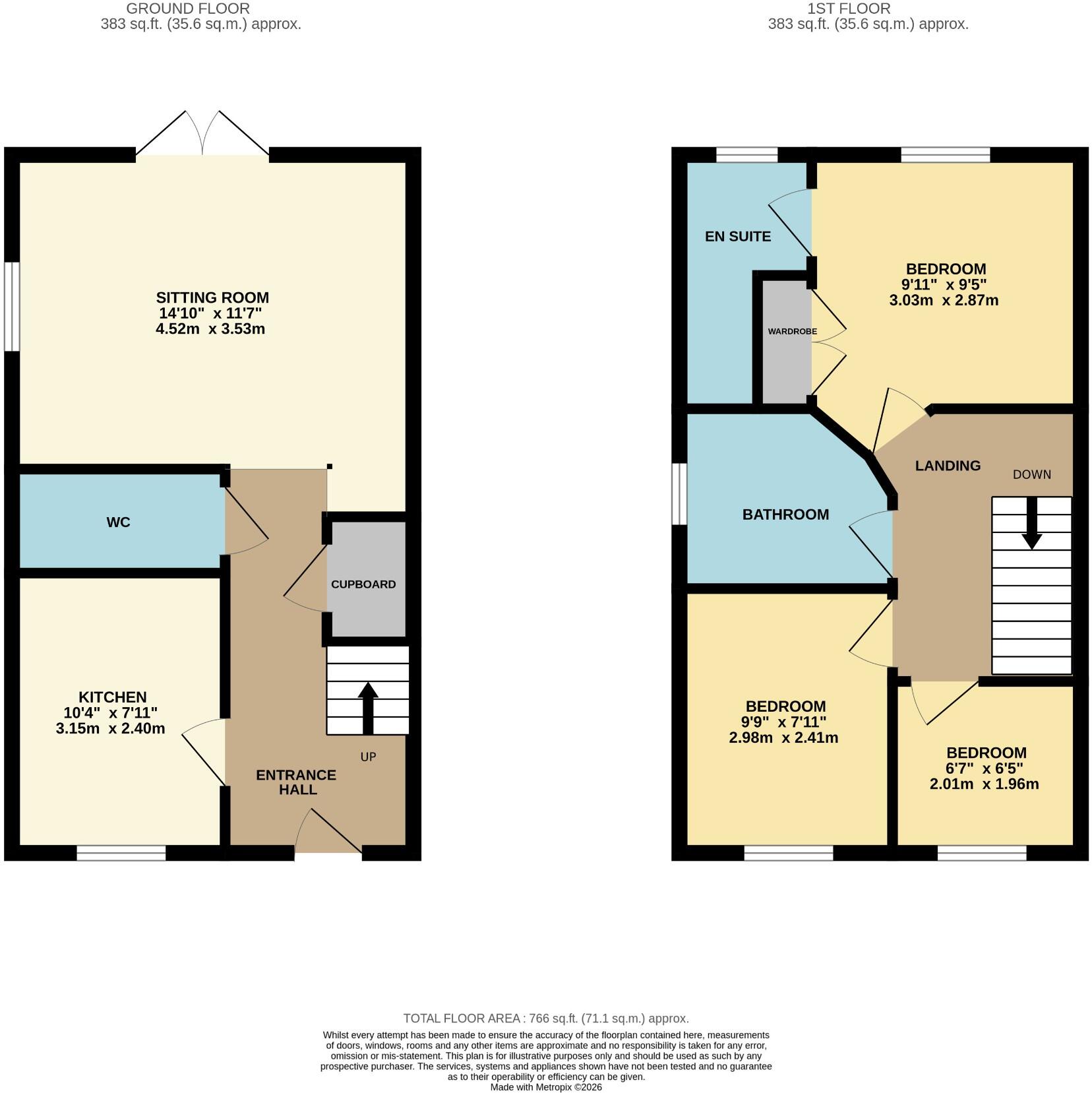 Harrier Way, Market Deeping, PE6 floorplan