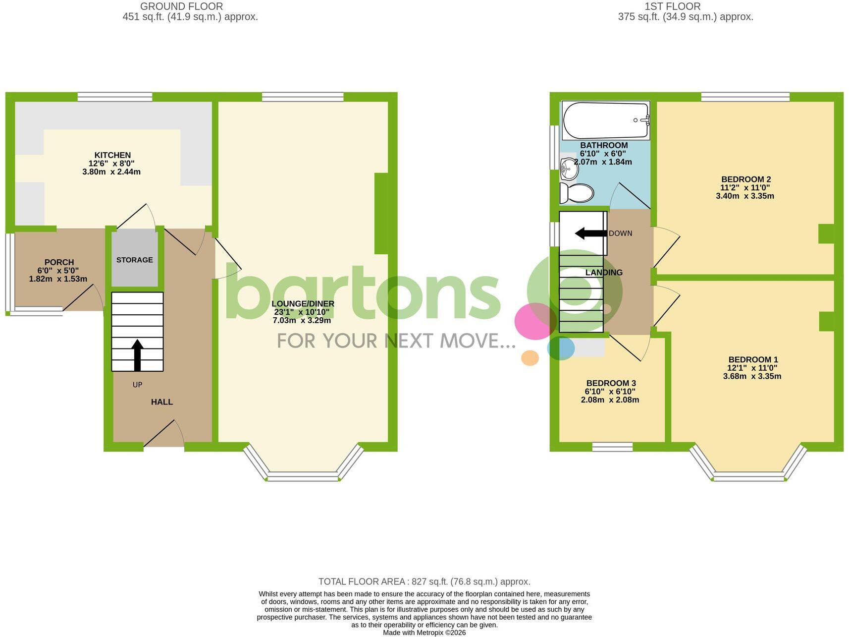 Warren Drive, Rotherham, S61 floorplan