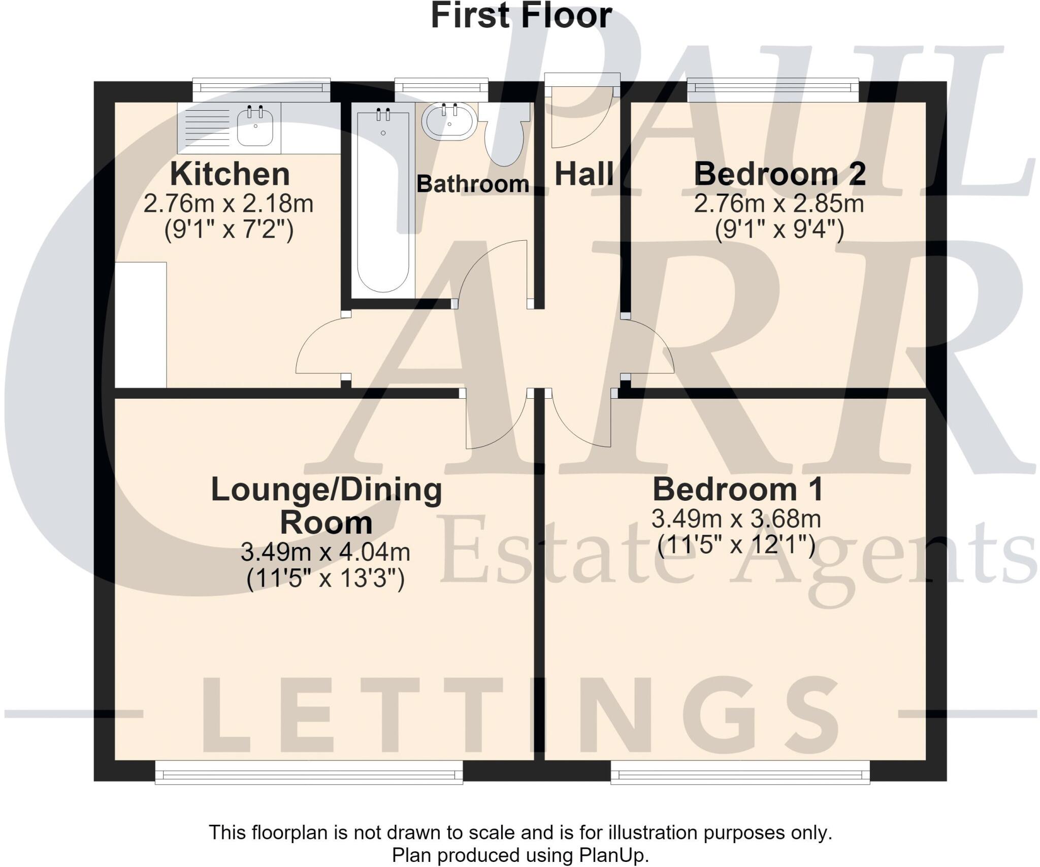 High Street, Bloxwich, Walsall WS3 3LQ floorplan