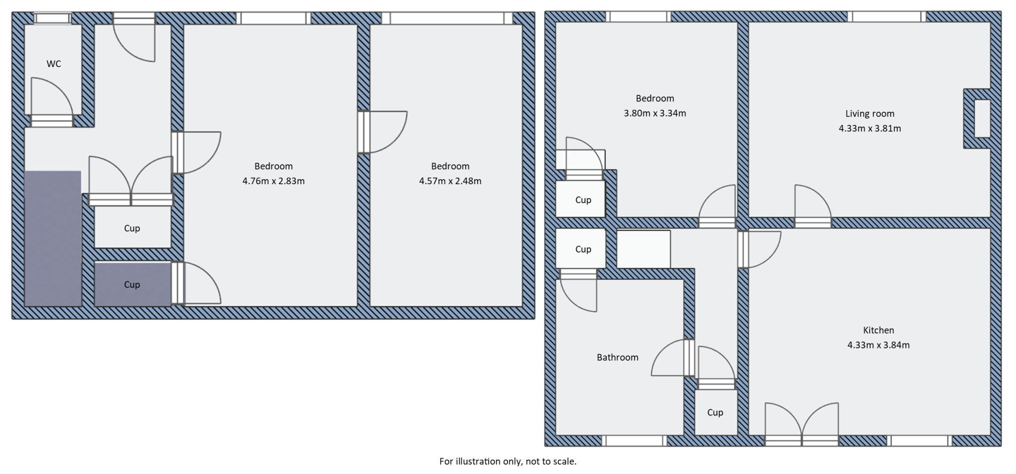 Penmeva View, Mevagissey, St. Austell, Cornwall floorplan