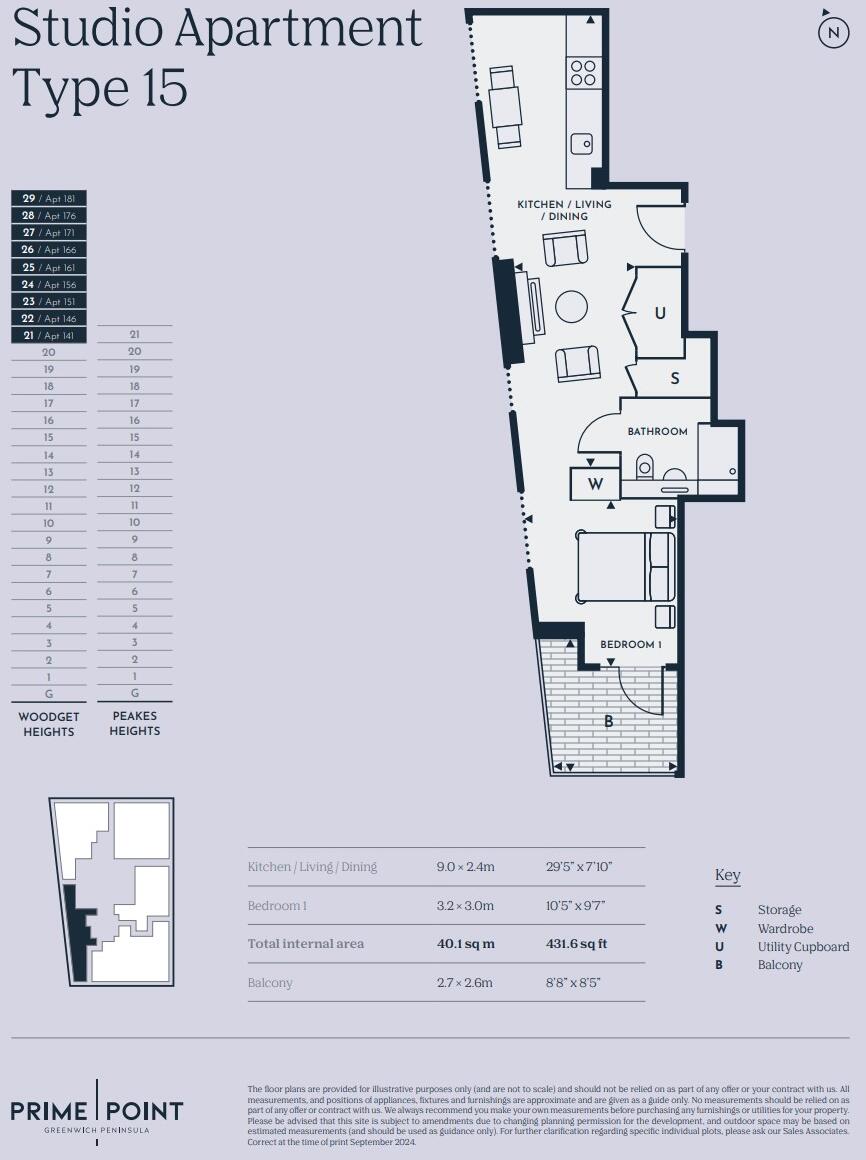 Prime Point, Greenwich, SE10 floorplan