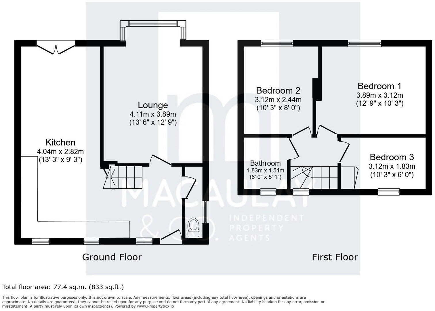 Healey Avenue, Bingley, BD16 1DX floorplan